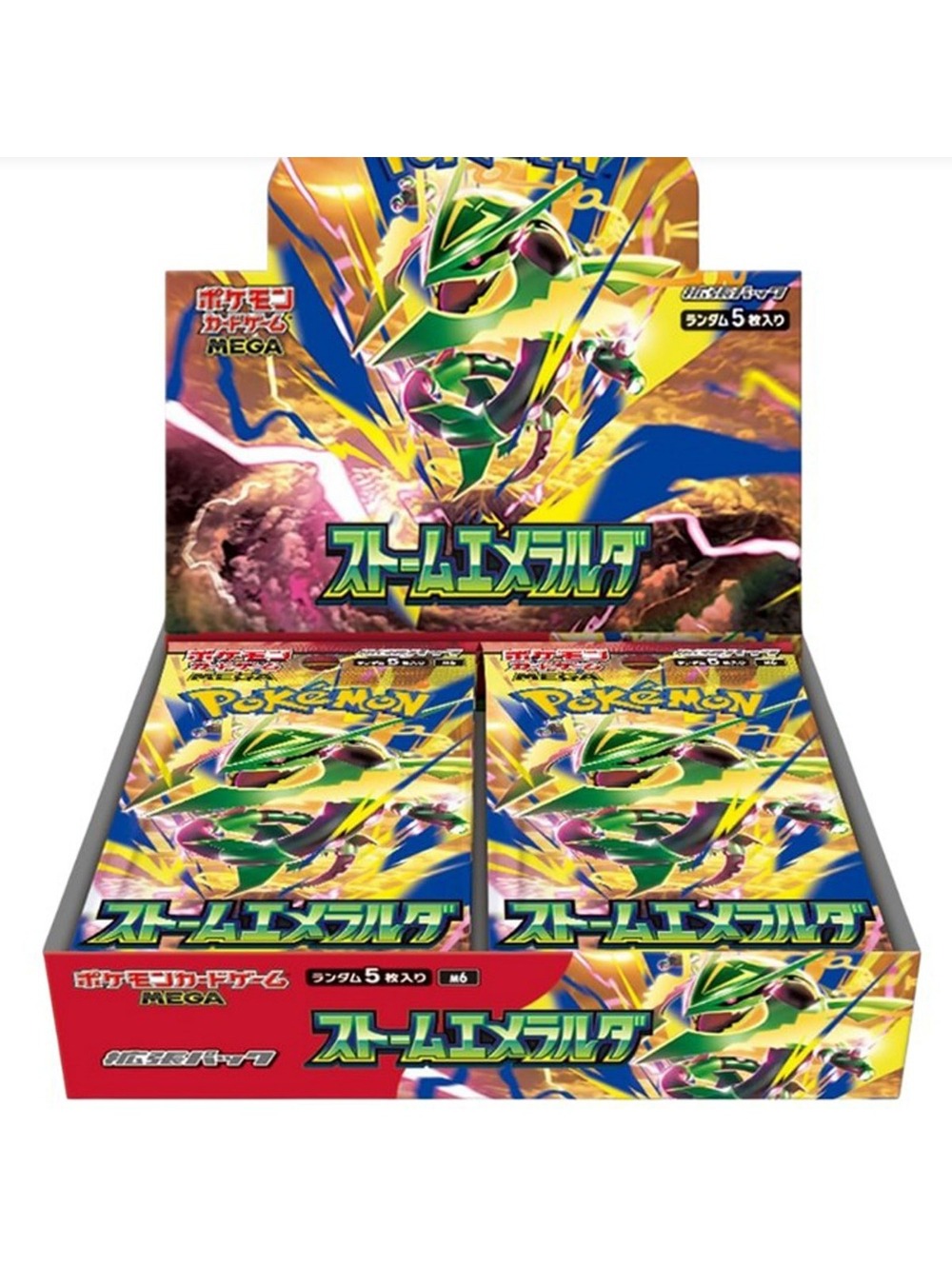 Pokemon M6 Mega Evolution Storm Emeralda Booster Box PDQ 30Pk (JP)
